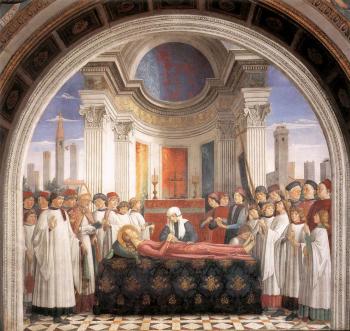 Domenico Ghirlandaio : Obsequies of St Fina